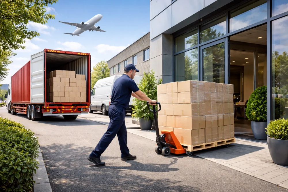 บริการขนส่งสินค้าแบบ Door to Door ระหว่างประเทศสำหรับธุรกิจทั่วโลก