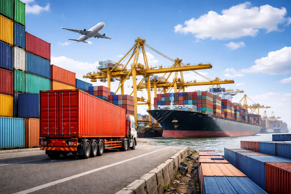 บริการโลจิสติกส์ครบวงจรสำหรับการค้าและการขนส่งข้ามพรมแดนระหว่างสหรัฐอเมริกาและจีน